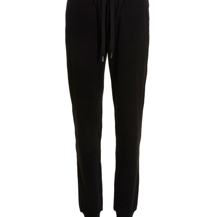 Dolce & Gabbana Black Cotton Joggers (Workout Pants)