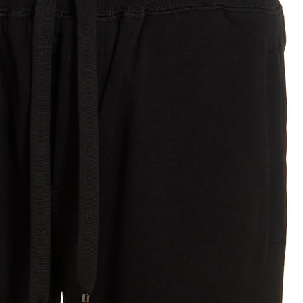 Dolce & Gabbana Black Cotton Joggers (Workout Pants)