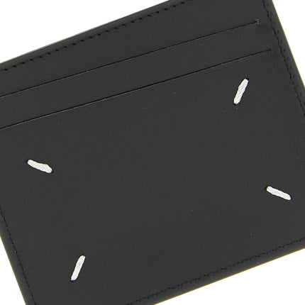 Maison Margiela Black Calfskin Cardholder