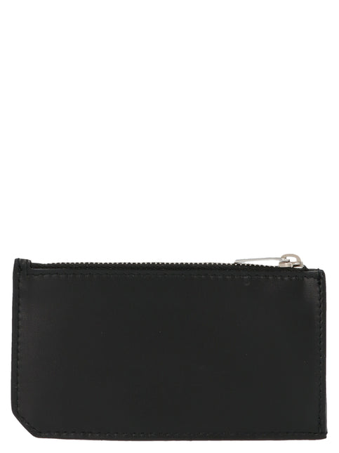 Saint Laurent Black Calfskin Cardholder