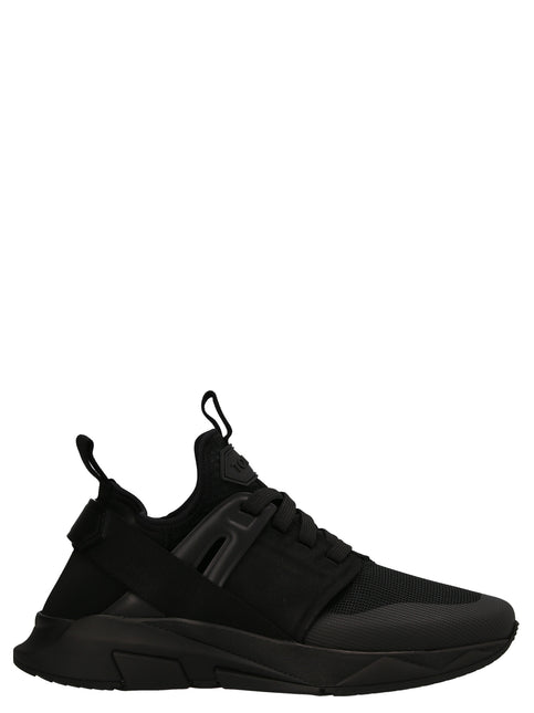 Tom Ford Black Polyethylene Athletic Sneakers