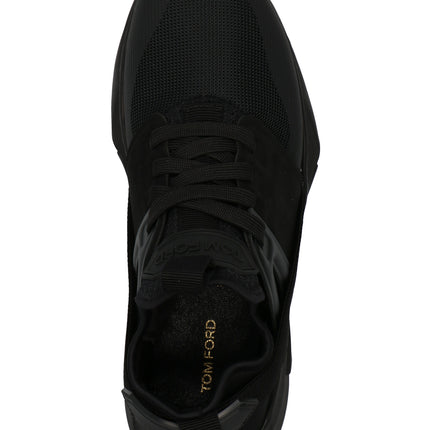 Tom Ford Black Polyethylene Athletic Sneakers