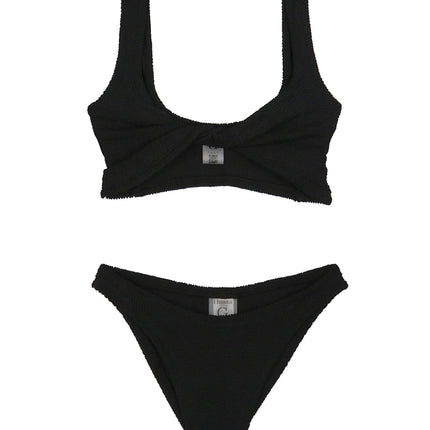 Hunza G Black Nylon Bikini