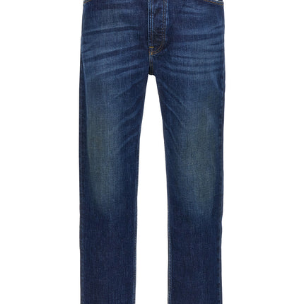 Department 5 Blue Cotton Straight-Leg Jeans