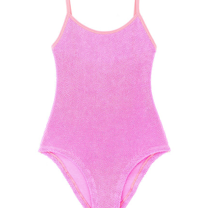 Hunza G Multicolor Nylon One-Piece Swimsuit