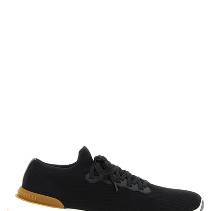 Brunello Cucinelli Black Polyethylene Athletic Sneakers