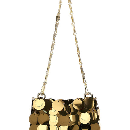 Paco Rabanne Gold Polyester Handbag