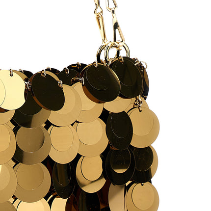 Paco Rabanne Gold Polyester Handbag
