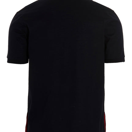 Thom Browne Blue Cotton Polo Shirt
