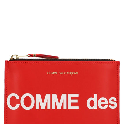 Comme Des Garçons Multicolor Calfskin Cardholder