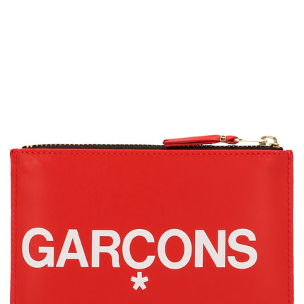 Comme Des Garçons Multicolor Calfskin Cardholder