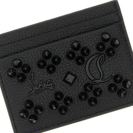 Christian Louboutin Black Calfskin Cardholder