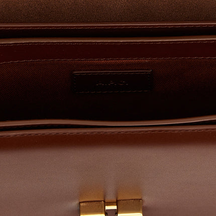 A.P.C. Brown Cowhide Crossbody Bag