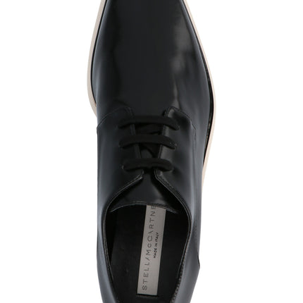 Stella McCartney Black Polyethylene Wedge Sandals