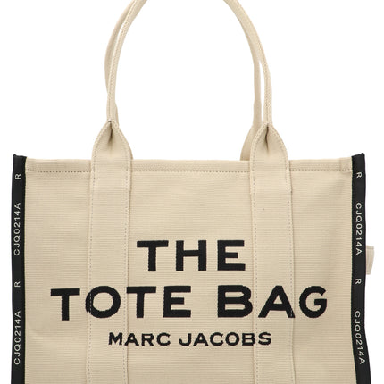 Marc Jacobs Beige Cotton Tote Bag