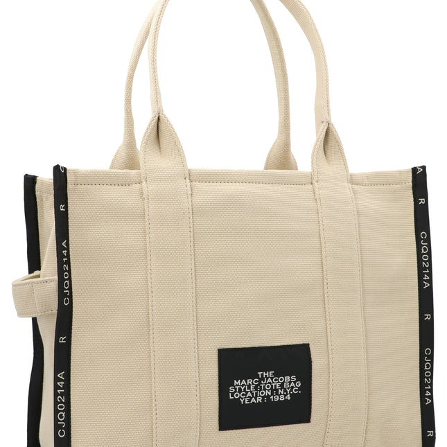 Marc Jacobs Beige Cotton Tote Bag