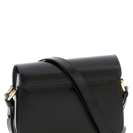 A.P.C. Black Cowhide Crossbody Bag