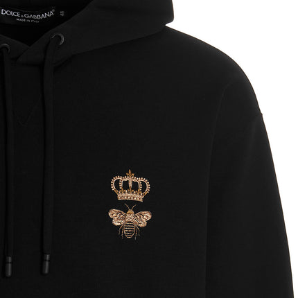 Dolce & Gabbana Black Cotton Sweatshirt