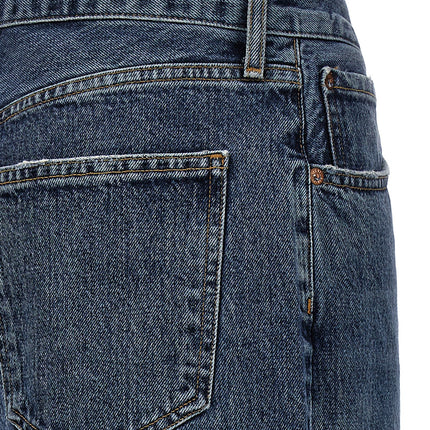 Agolde Blue Cotton Jeans Denim