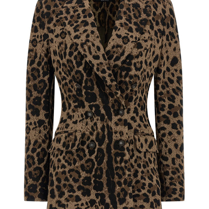 Dolce & Gabbana Brown Viscose Blazer