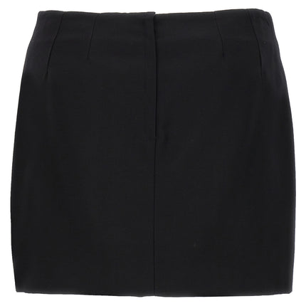 Dolce & Gabbana Black Viscose Long Skirt
