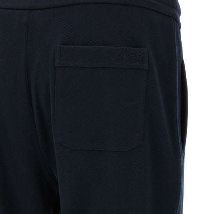 Brioni Blue Cotton Athletic Pants