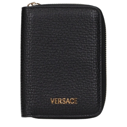 Versace Black Leather Wallet