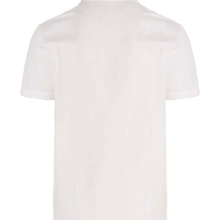 Versace White Cotton Polo Shirt