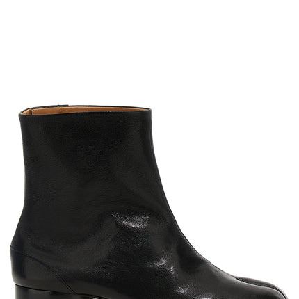 Maison Margiela Black Lamb Leather Ankle Boots