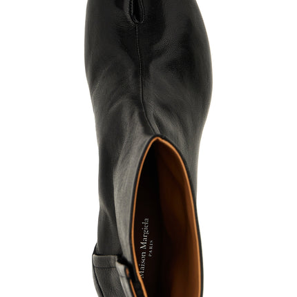 Maison Margiela Black Lamb Leather Ankle Boots