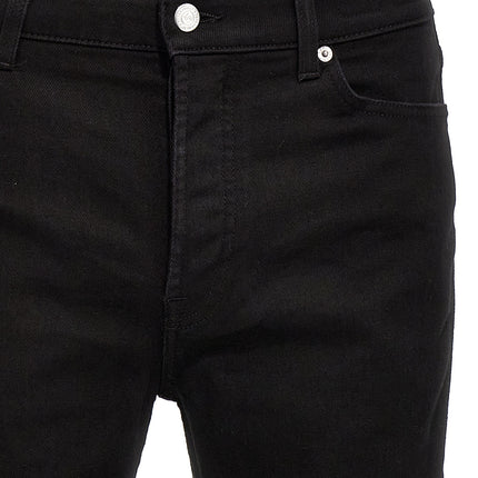 Department 5 Black Cotton Skinny Jeans