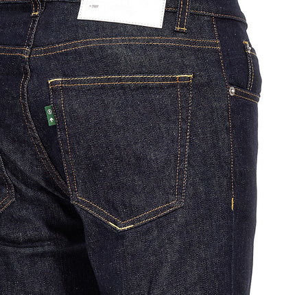 Department 5 Blue Cotton Jeans Denim