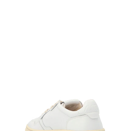 Autry White Cowhide Sneakers