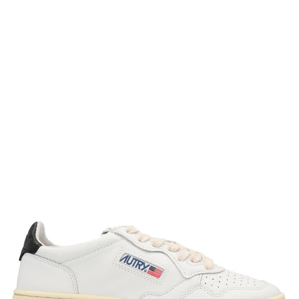 Autry Bicolor Cowhide Low Top Sneakers
