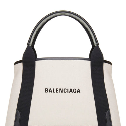Balenciaga Bicolor Canvas Tote Bag
