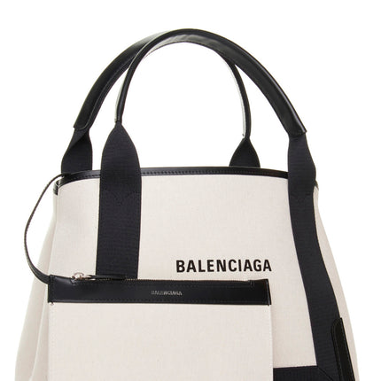 Balenciaga Bicolor Canvas Tote Bag