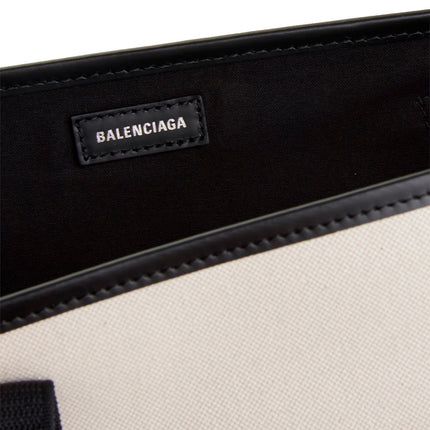 Balenciaga Bicolor Canvas Tote Bag
