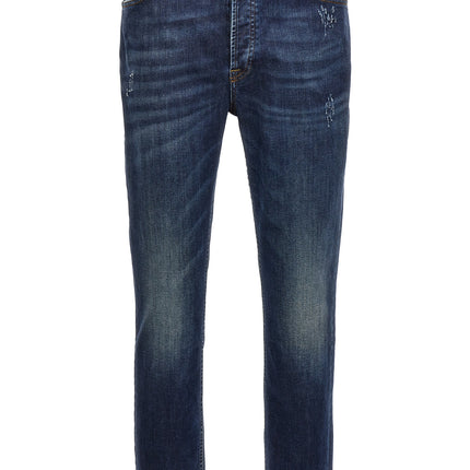 Department 5 Blue Cotton Jeans Denim