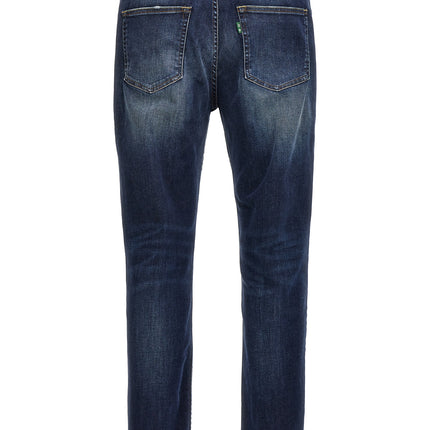 Department 5 Blue Cotton Jeans Denim