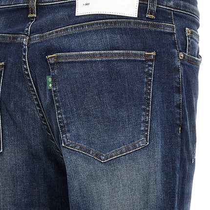 Department 5 Blue Cotton Jeans Denim