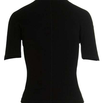 Y-3 Black Cotton T-Shirt
