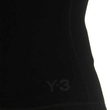 Y-3 Black Cotton T-Shirt