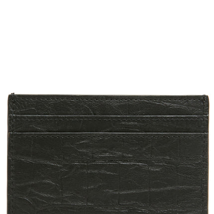 Saint Laurent Black Lambskin Cardholder