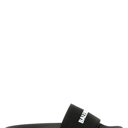 Balenciaga Bicolor Plastic Slides