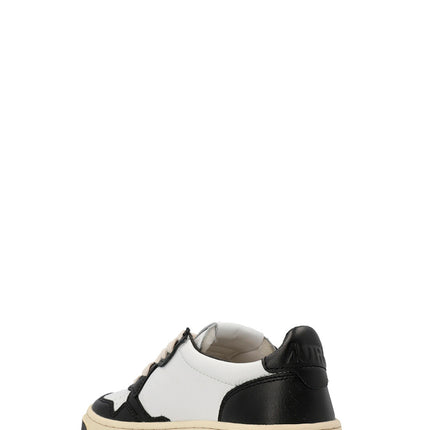 Autry Bicolor Cowhide Low Top Sneakers