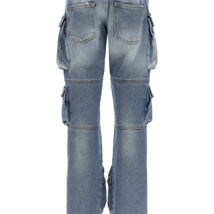 The Attico Blue Cotton Jeans Denim