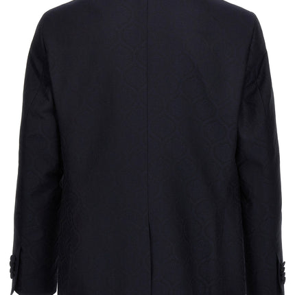 Etro Blue Cotton Blazer