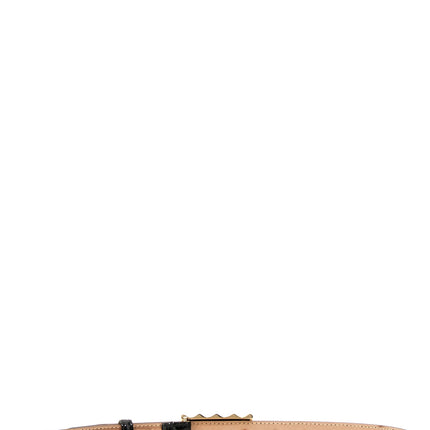 Khaite Black Calfskin Regular Belt