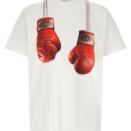 Moschino White Cotton T-Shirt