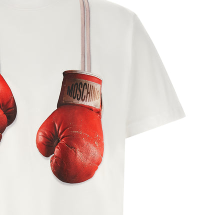 Moschino White Cotton T-Shirt